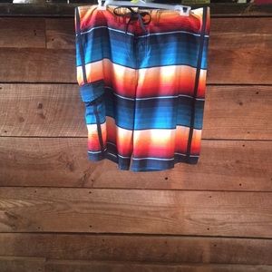 Mossimo men's board shorts bright colors sz 36